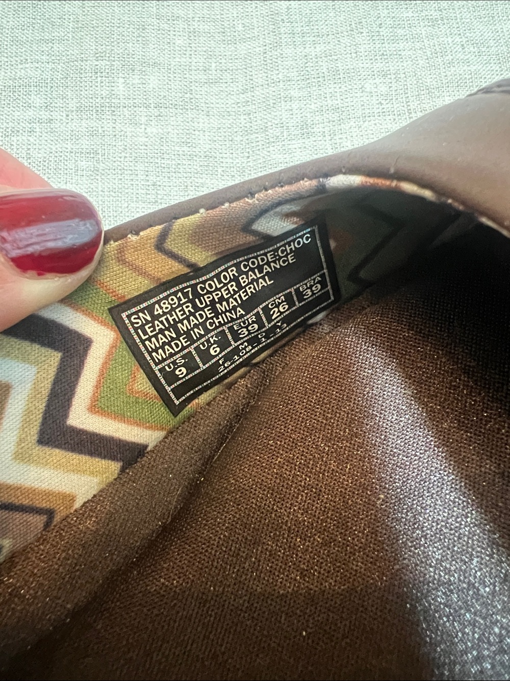 Skechers Brown Mary Jane Flats with Cross Strap and Memory Foam Insole. Size 9 - Picture 8 of 8